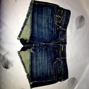 True Religion Jean Shorts